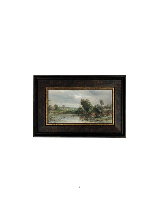 Ducklings on a Lake Framed Picture