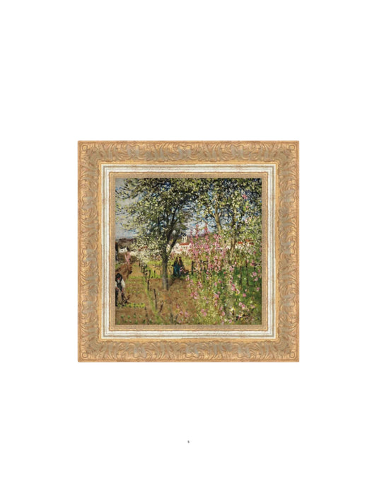Garden at Vetheuil Framed Picture