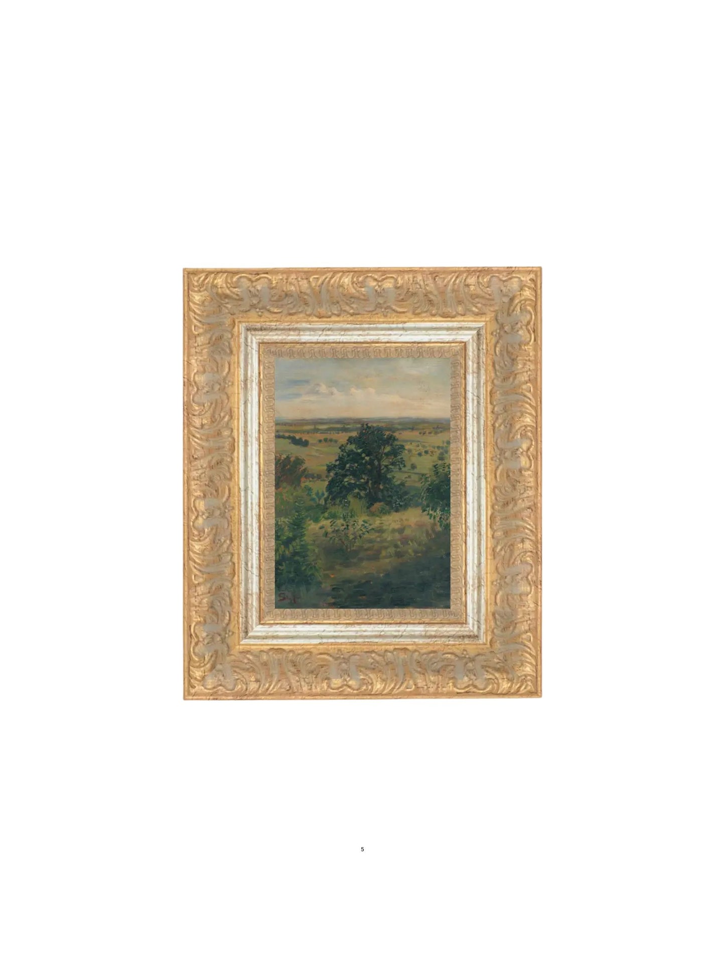 View of Sur Stefan Framed Picture