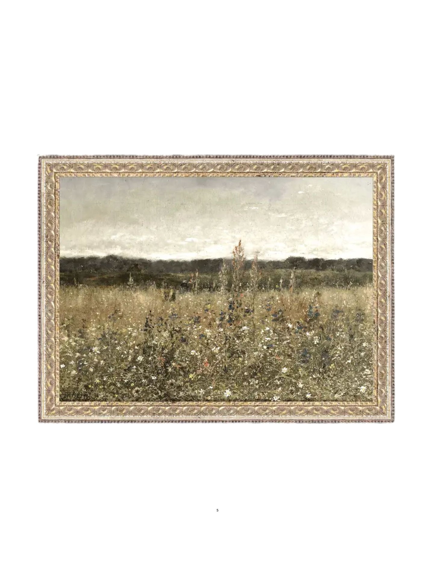 Wildflower Field Framed Picture
