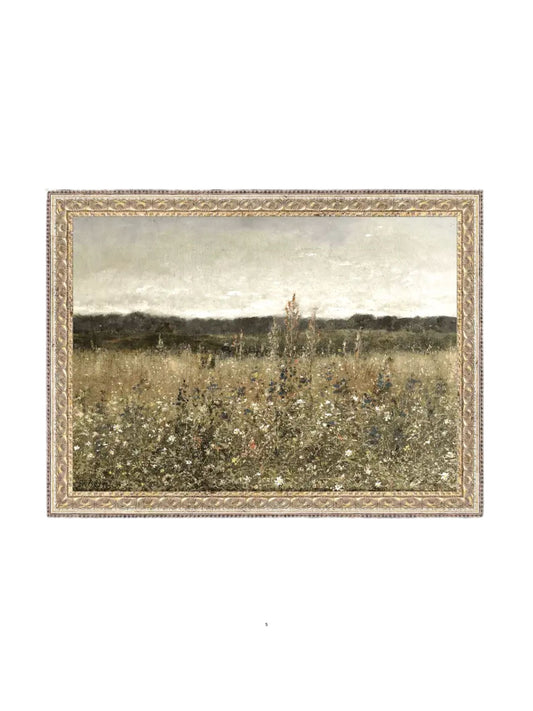 Wildflower Field Framed Picture