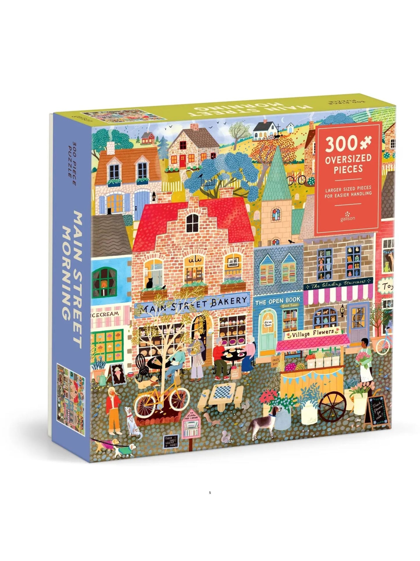 Main Street Morning 300 Piece Puzzle