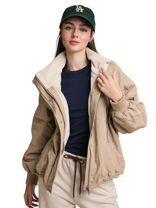 The Elaine Fleece Lined Coat