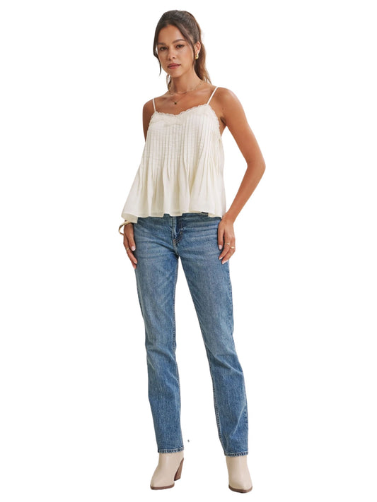 The Remi Babydoll Cami Top