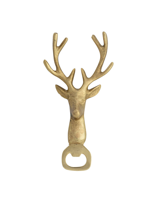Cast Aluminum Deer Head Shaped Bottle Opener