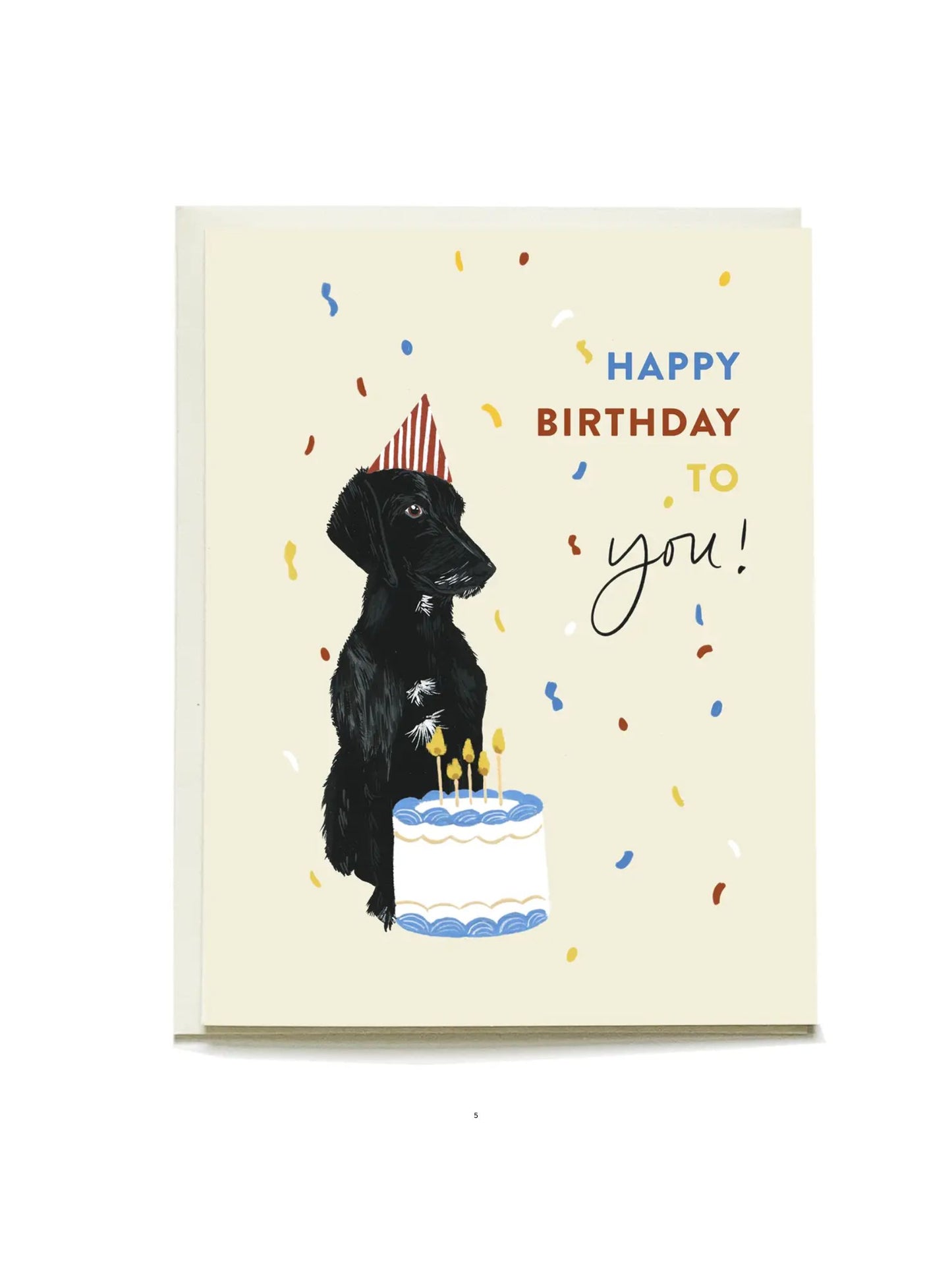 Party Pup Birthday Card