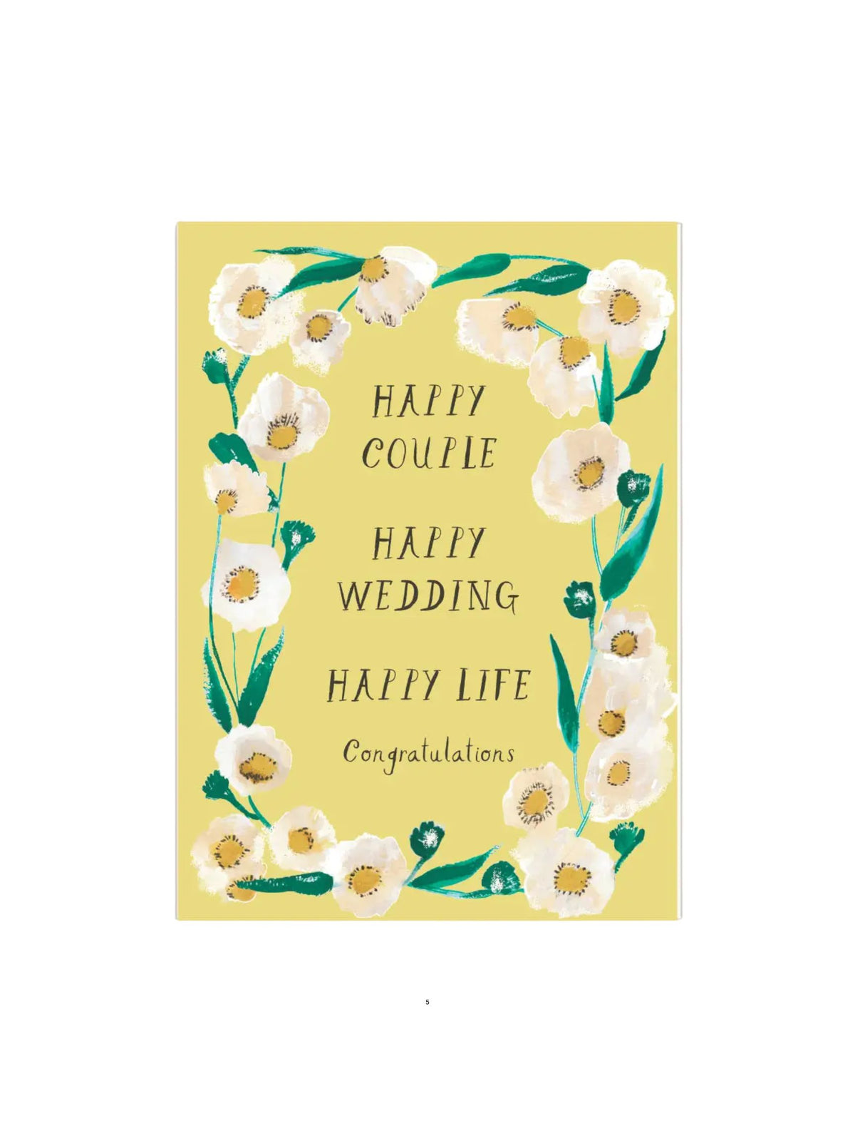 Three Happys Card