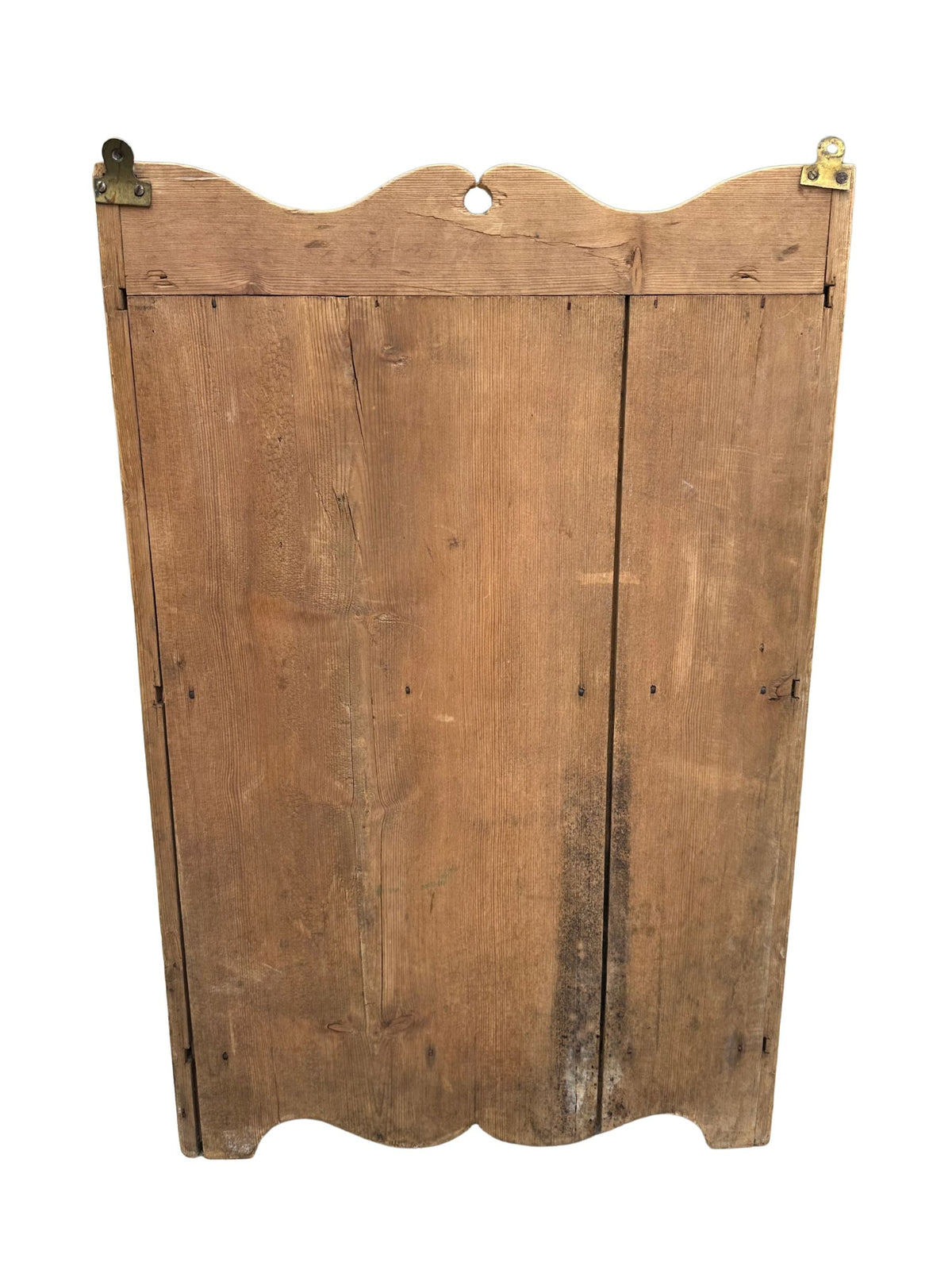Antique Pine Wall-Mounted Cabinet - Pick Up Only
