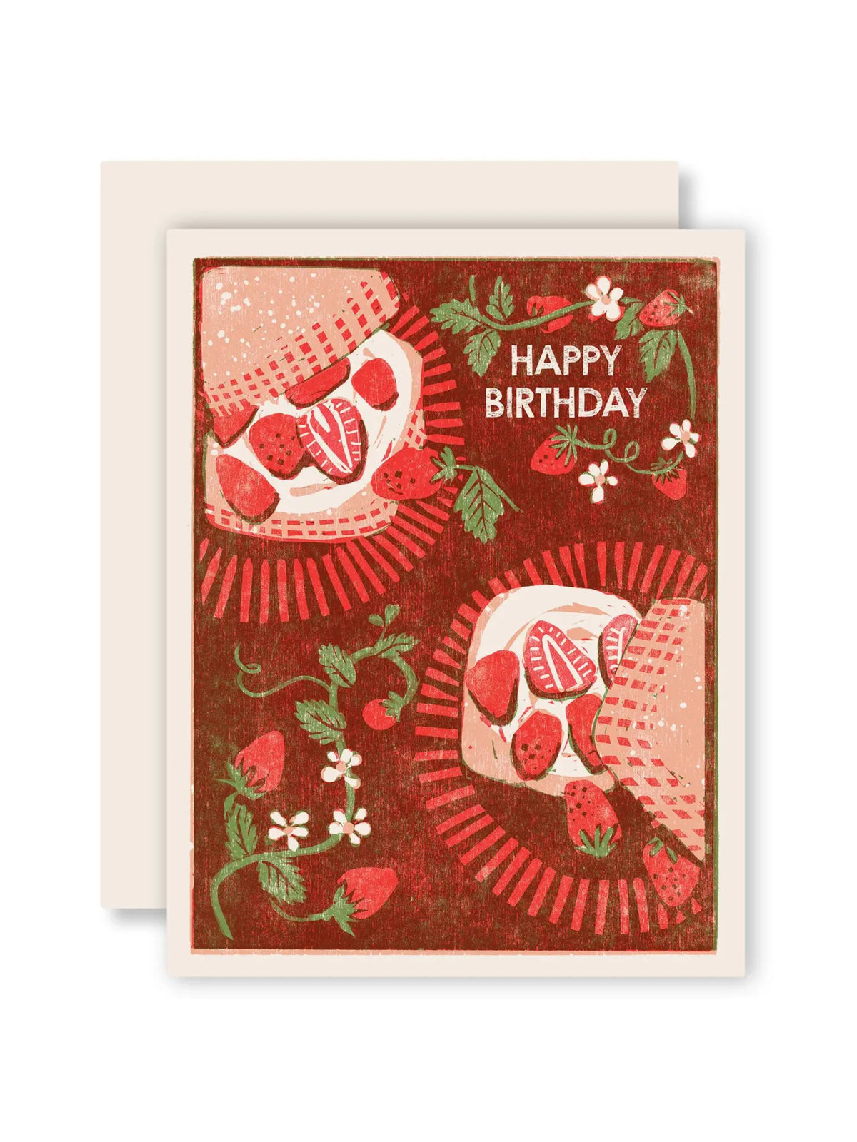 Happy Birthday (Strawberry Shortcake) Card