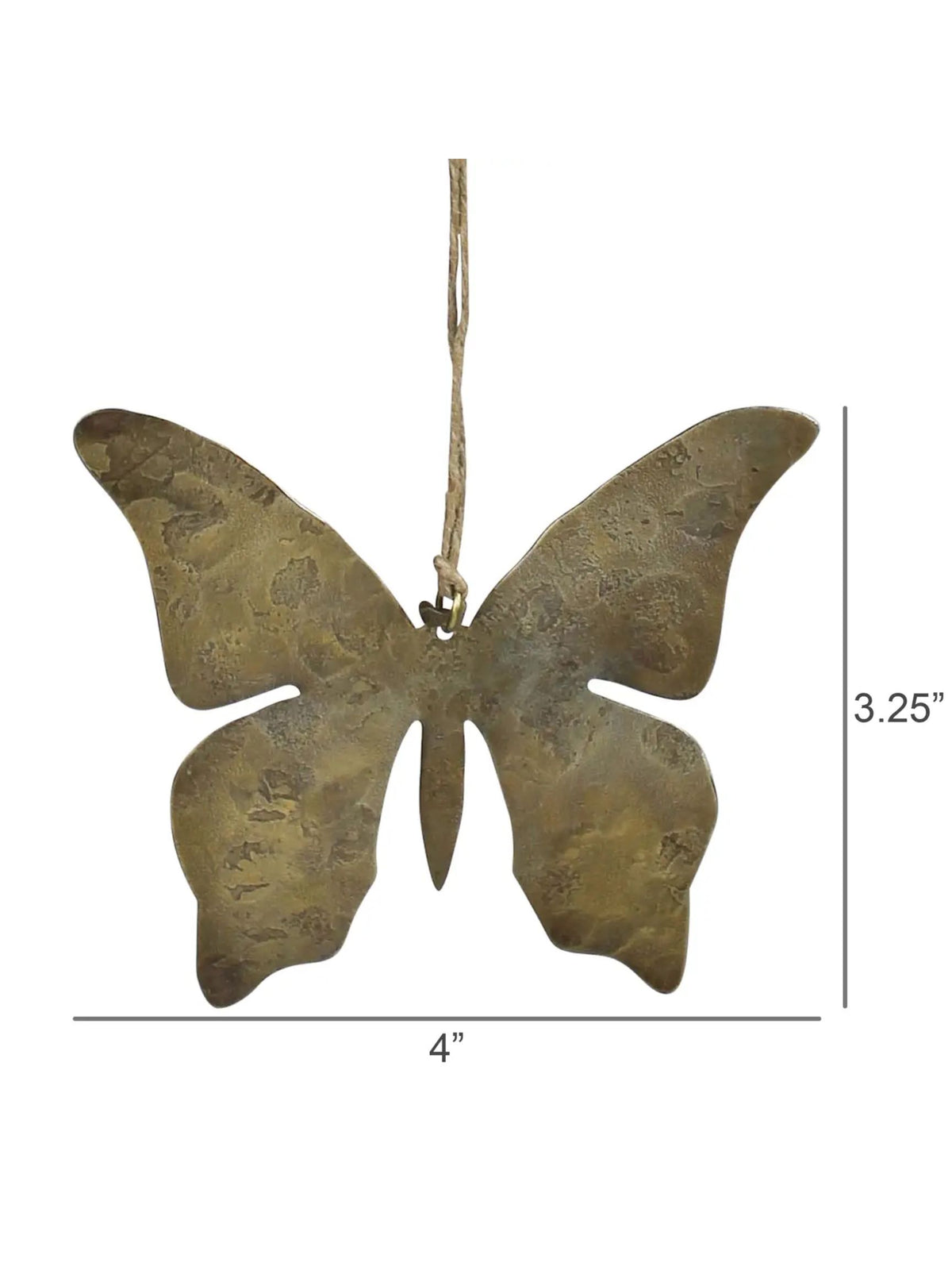 Metal Butterfly Ornament