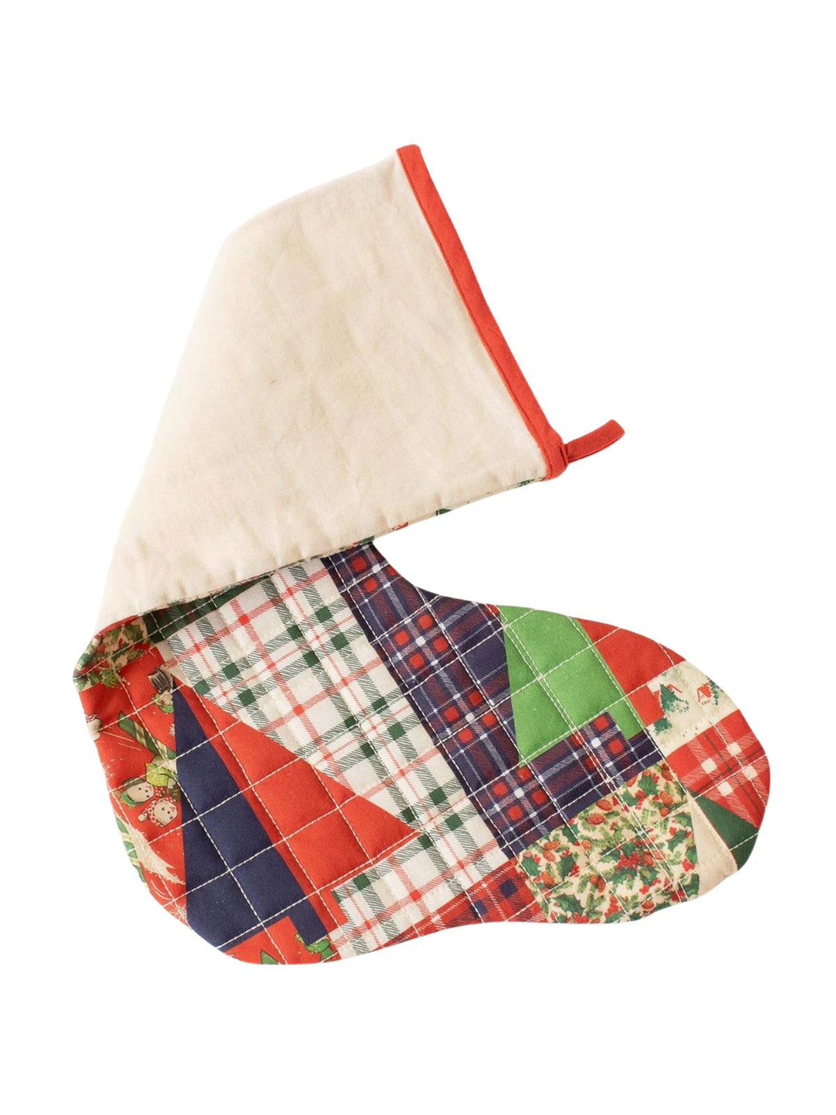 Christmas Patchwork Stocking