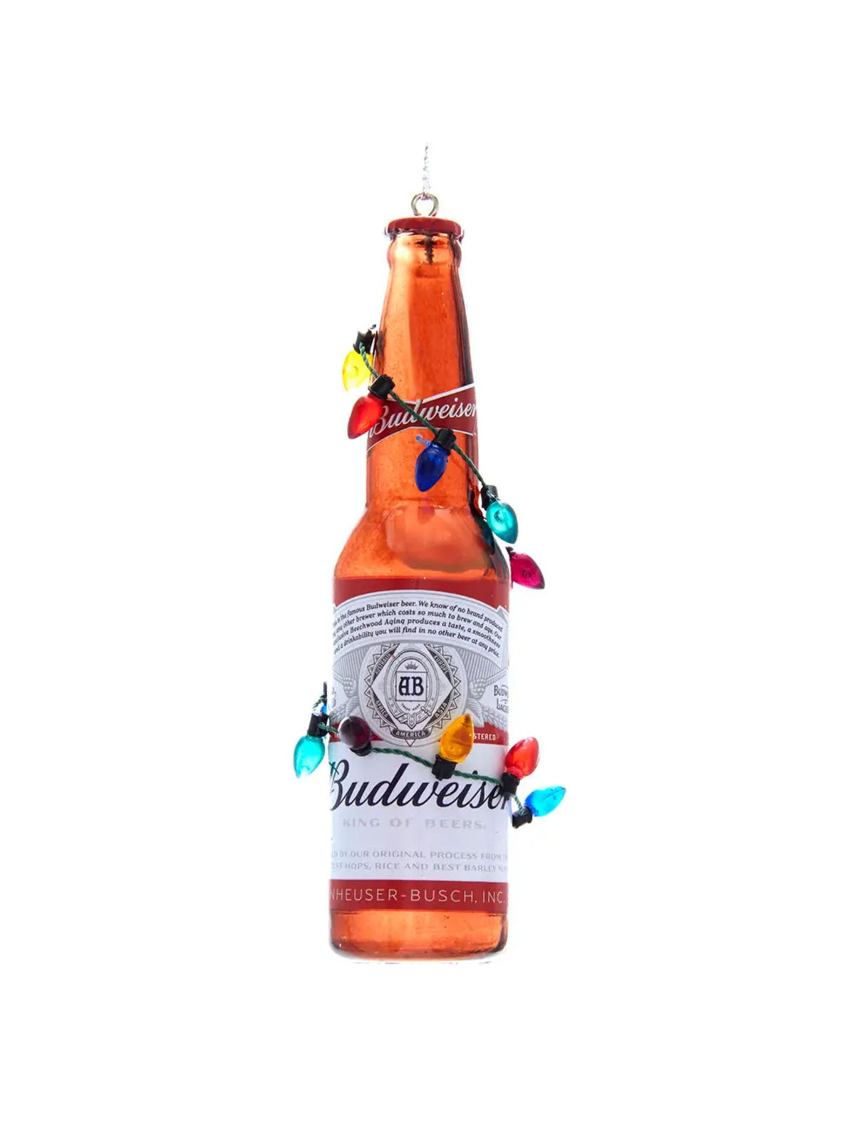 Budweiser Bottle w/ Lights Ornament