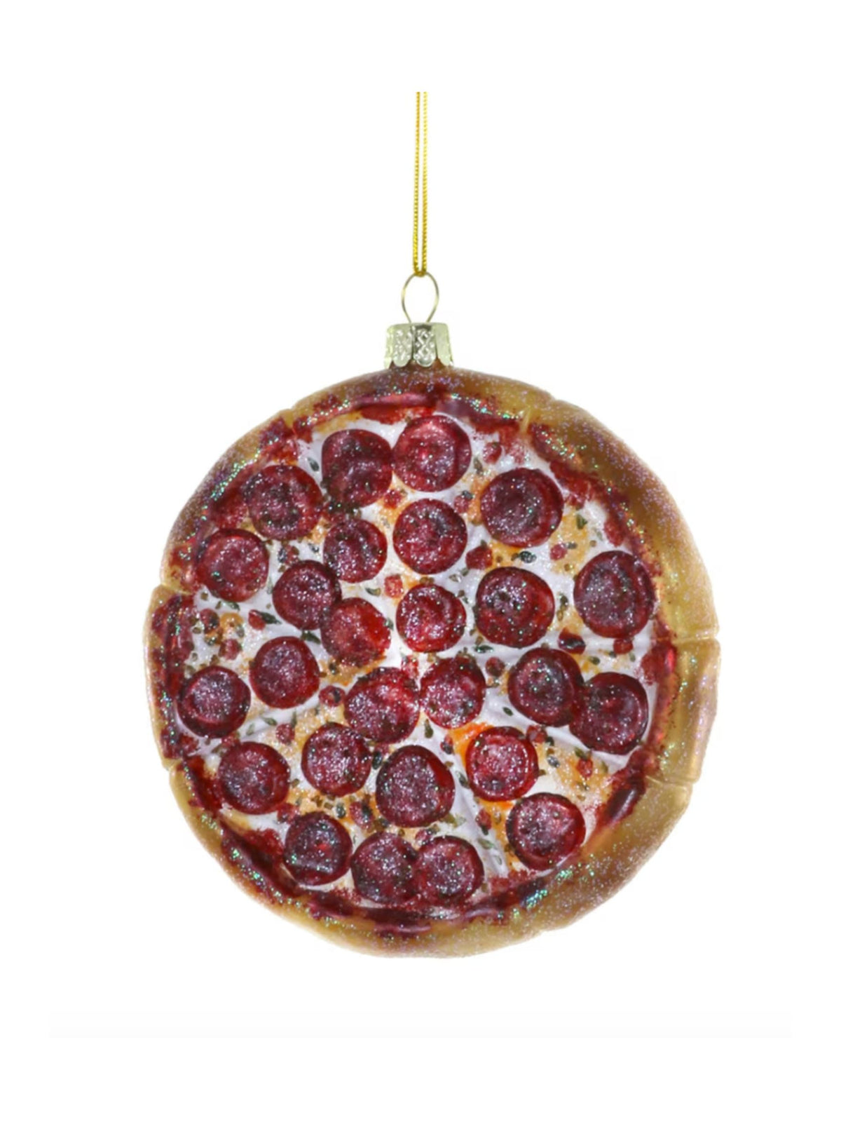Pepperoni Pizza Ornament