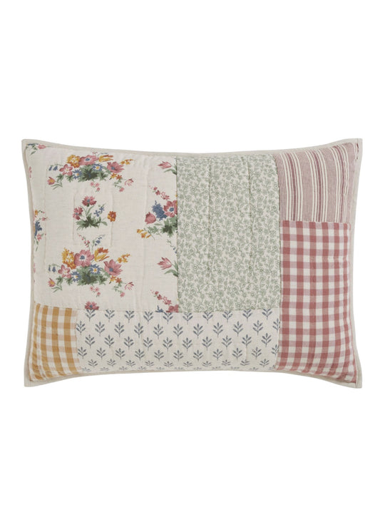 Rosehill Floral Patch Standard Sham Set - Covers Only