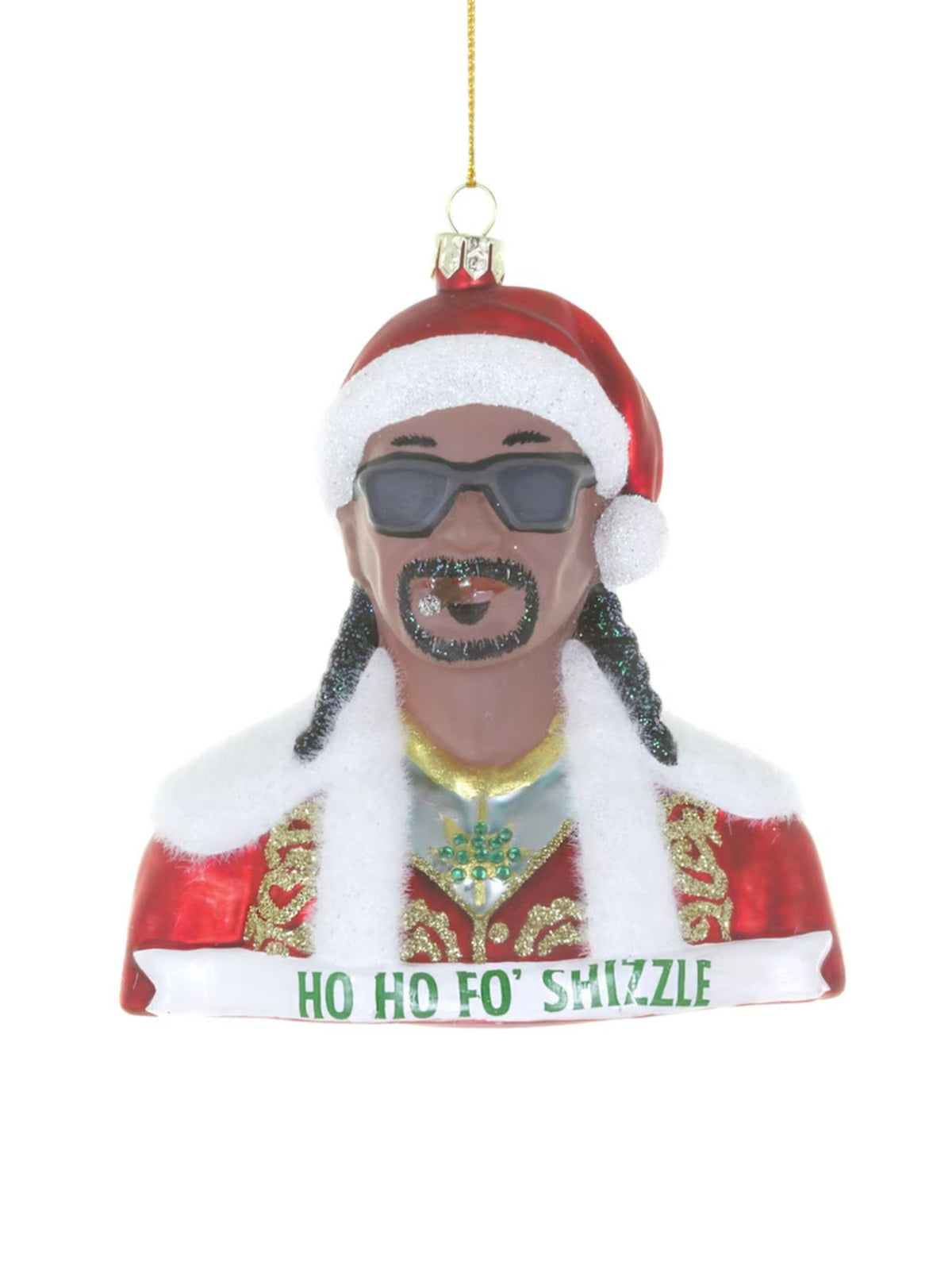 HO HO FO SHIZZLE Ornament
