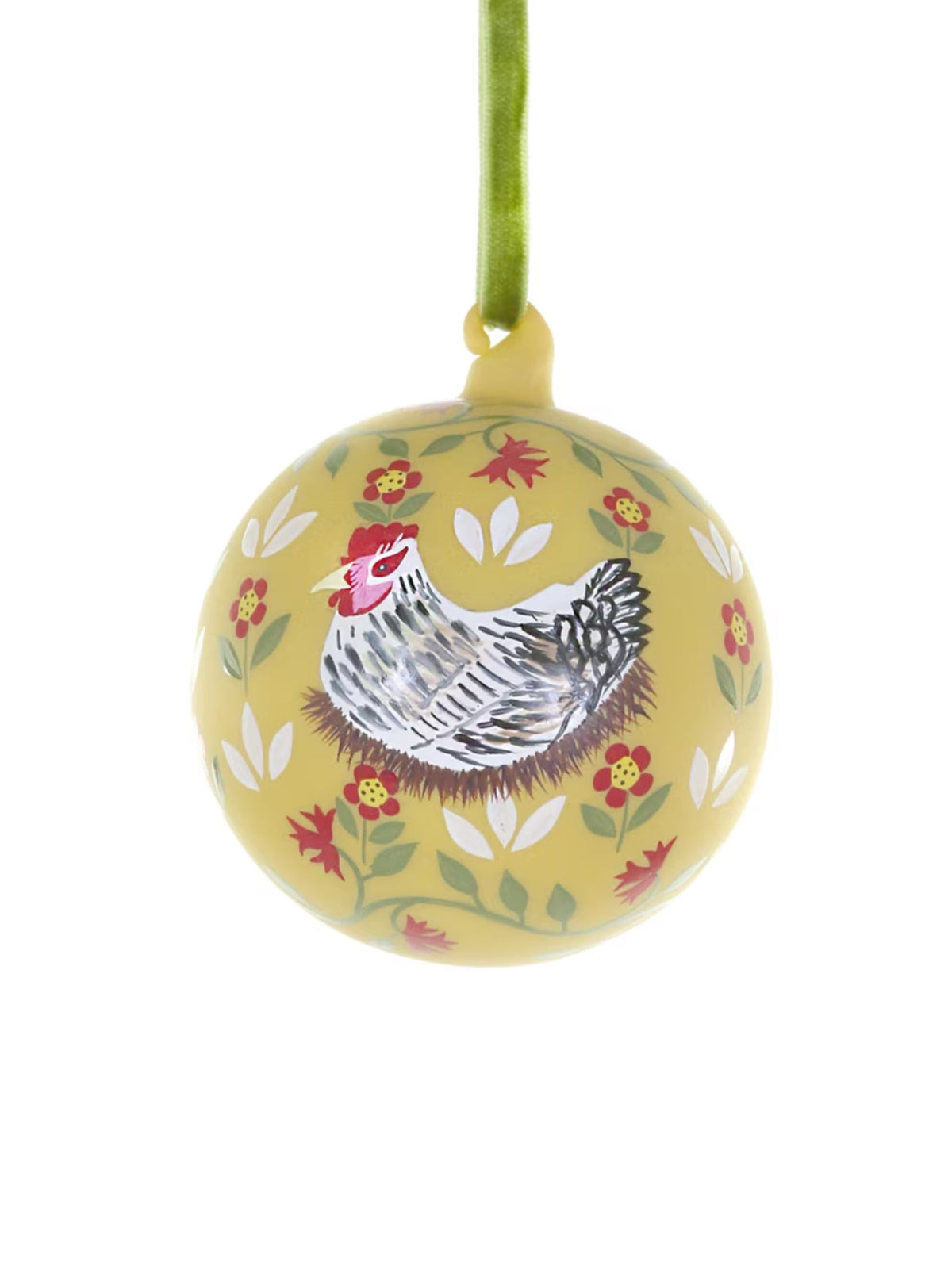 Cottage Hen Bauble Ornament