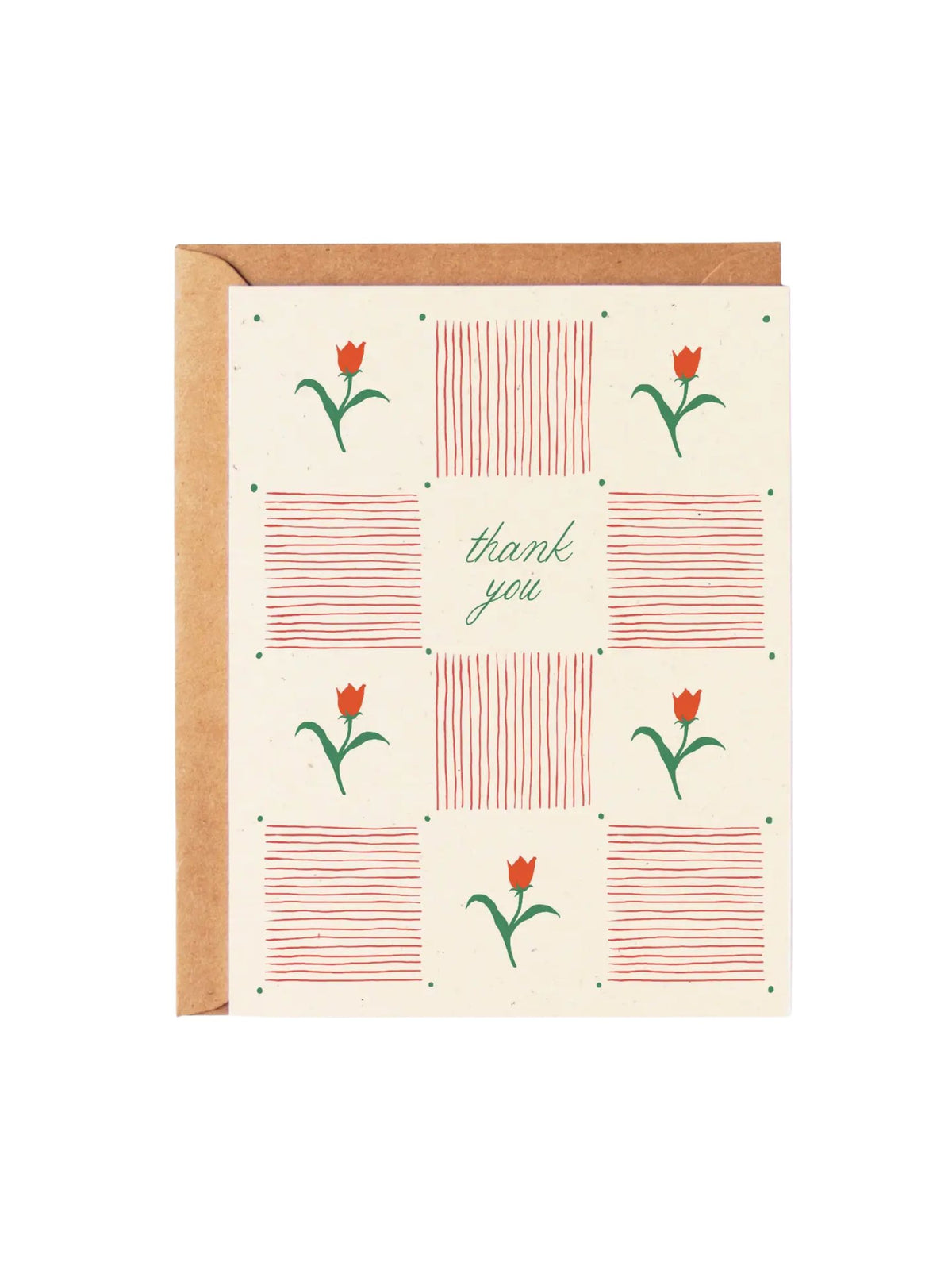 Thank You - Cottage Tulips - Card
