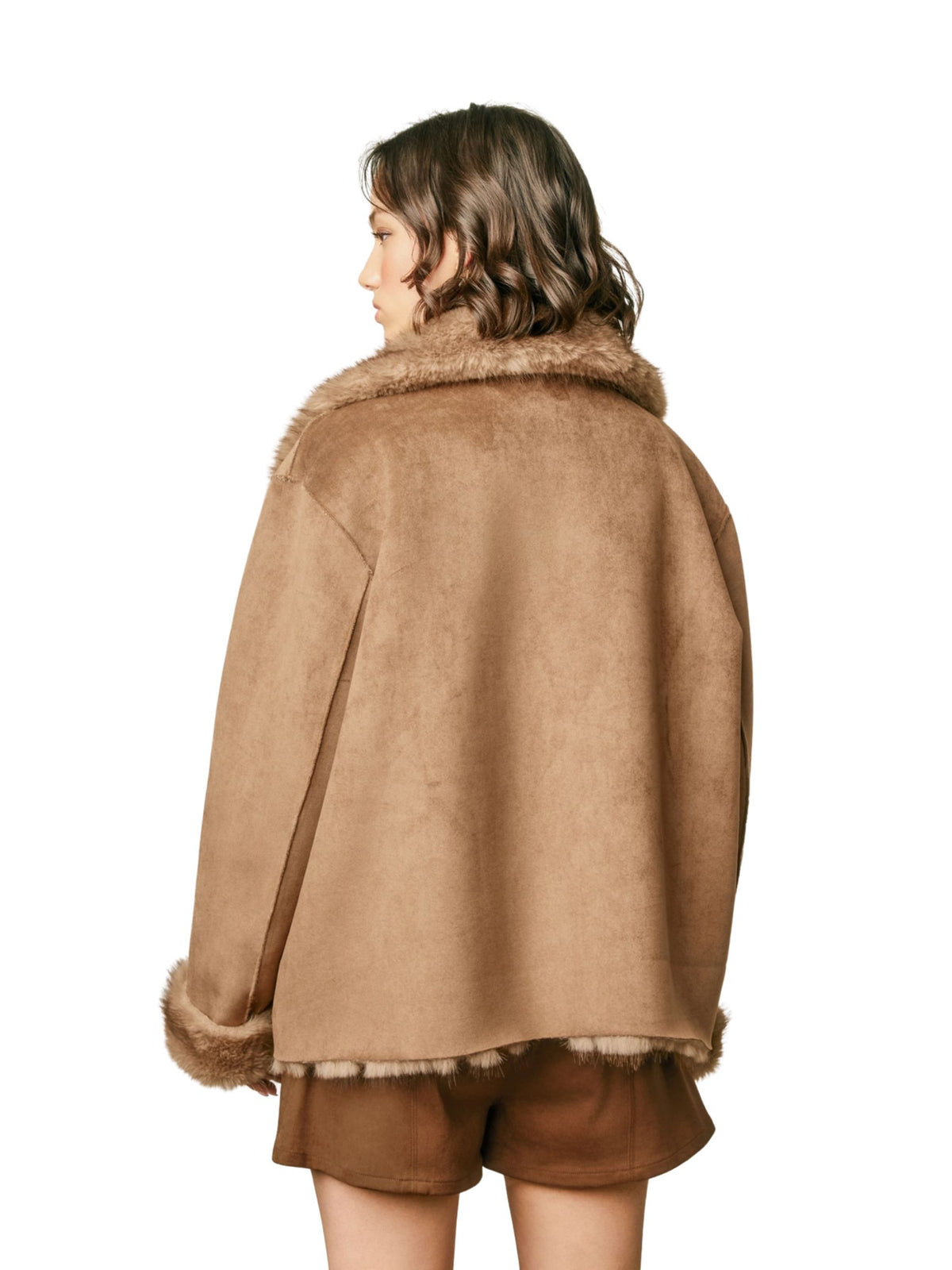 The Fiona Reversible Coat - Cappuccino