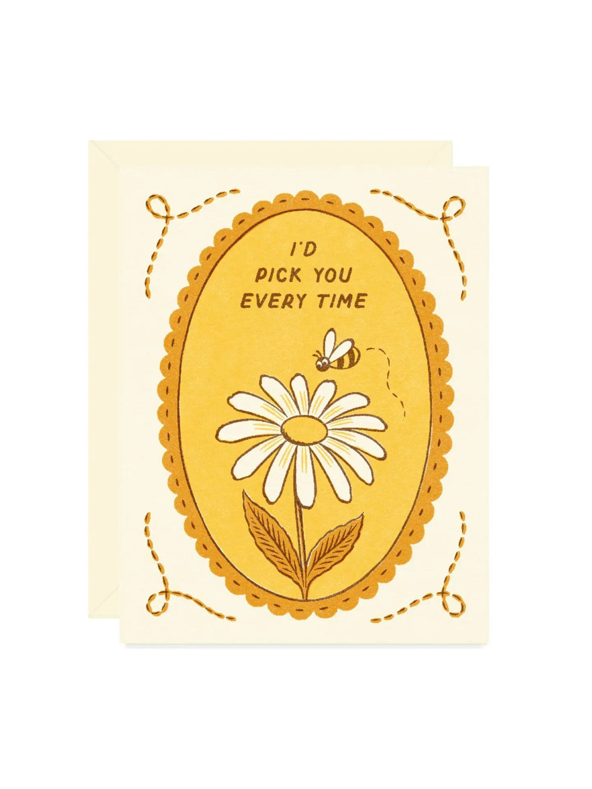 Daisy & Bee Love Card