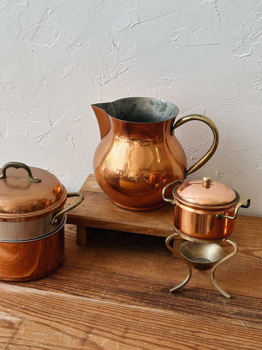 Vintage Copper Pitcher