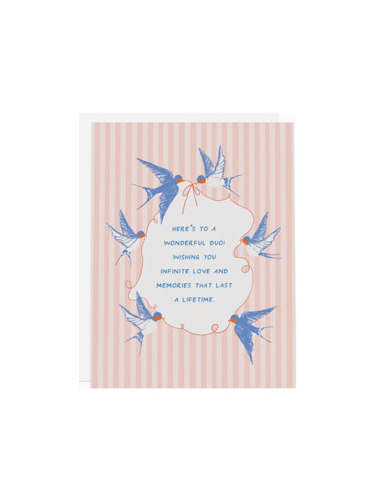 Swallows Wedding Wishes