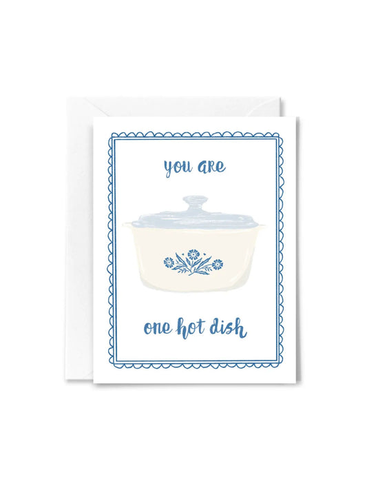 One Hot Dish Card