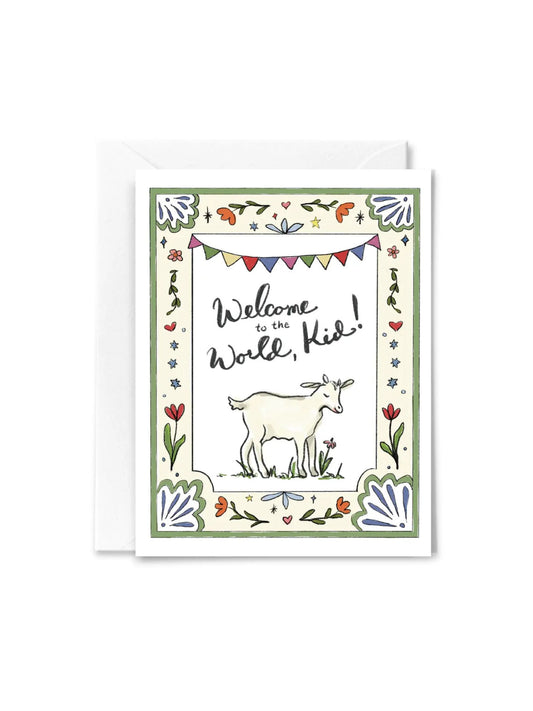Welcome Kid Baby Card