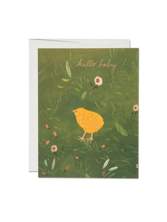 Baby Chick Baby Greeting Card
