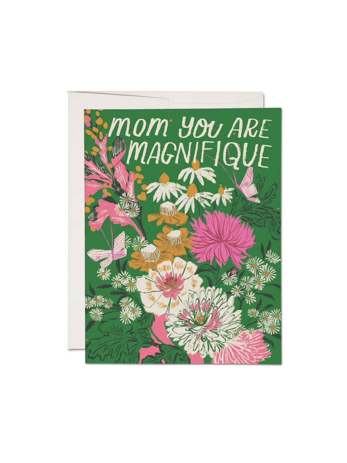 Magnifique Mom Greeting Card