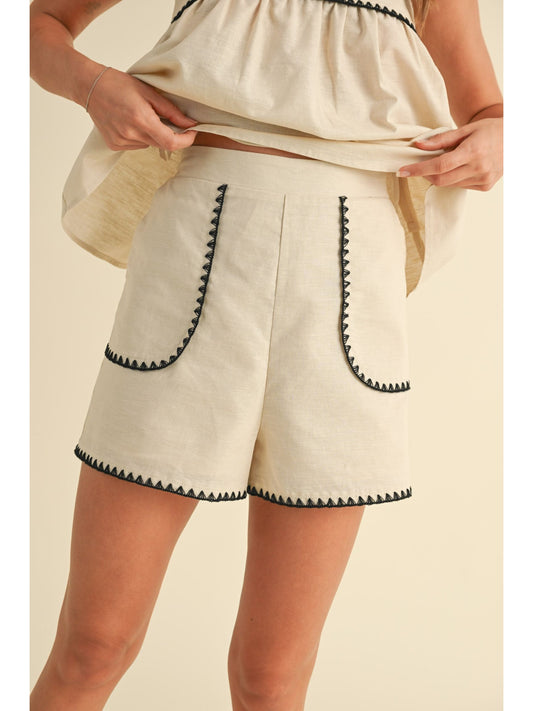 Jane Linen Shorts
