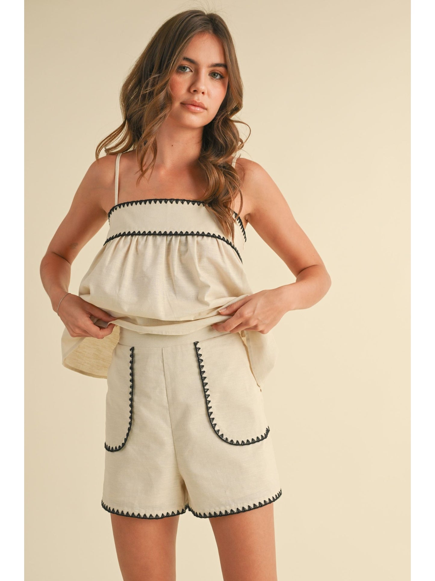 Jane Linen Shorts