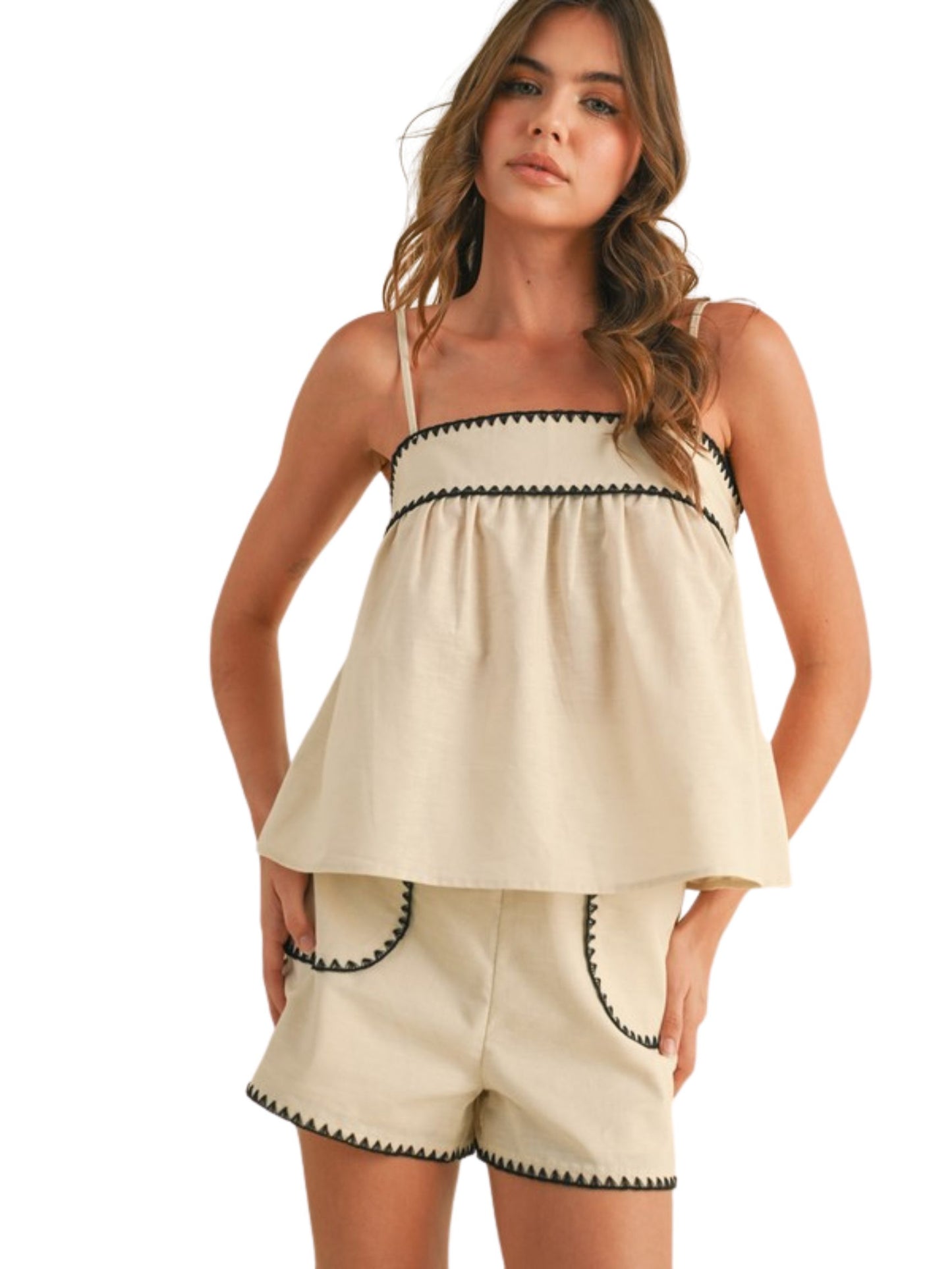 Jane Linen Top