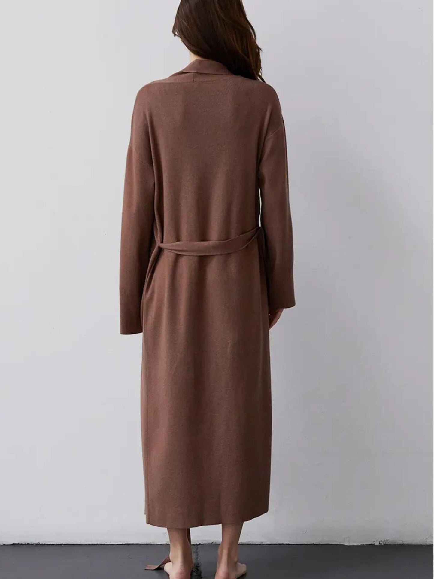 Espresso Duster Cardigan