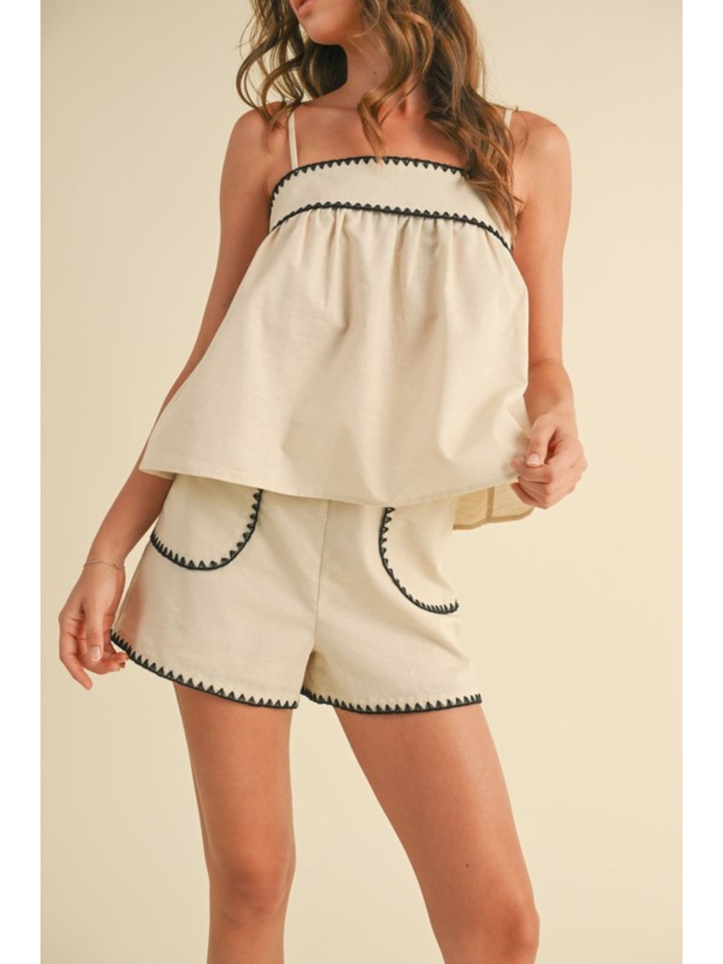 Jane Linen Top