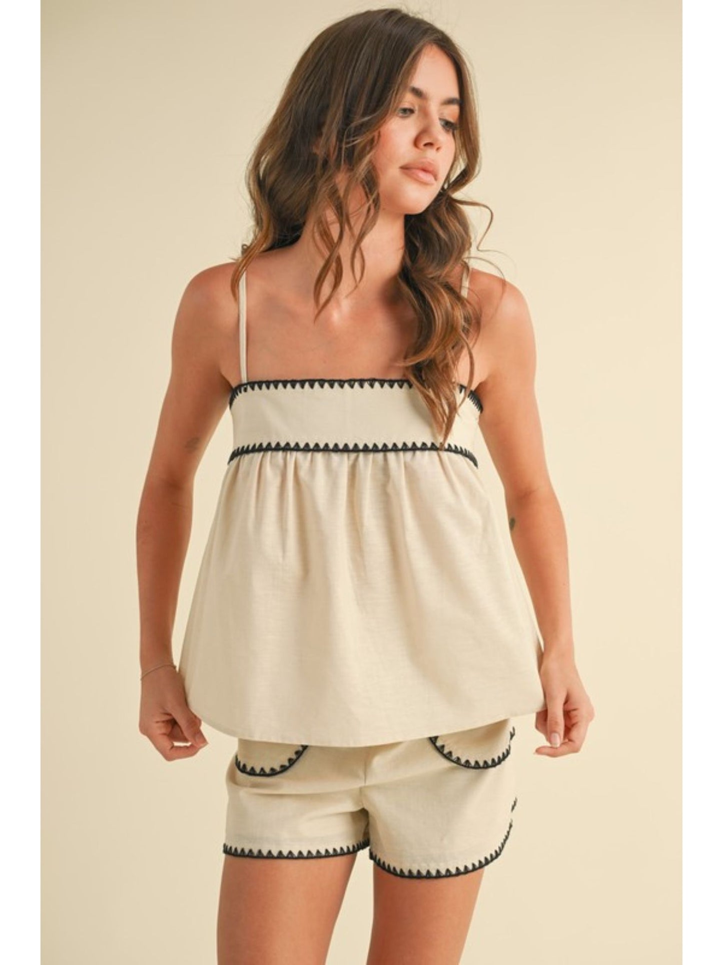 Jane Linen Top