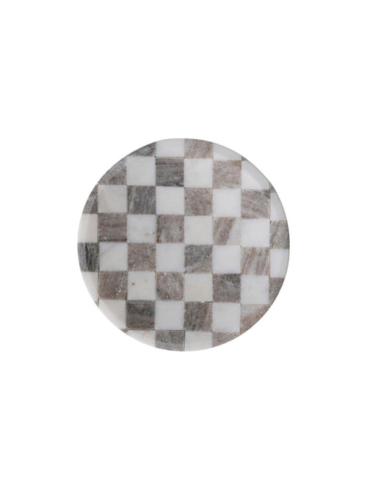 Marble Checkered Cheese/Serving Tray - Pick Up Only