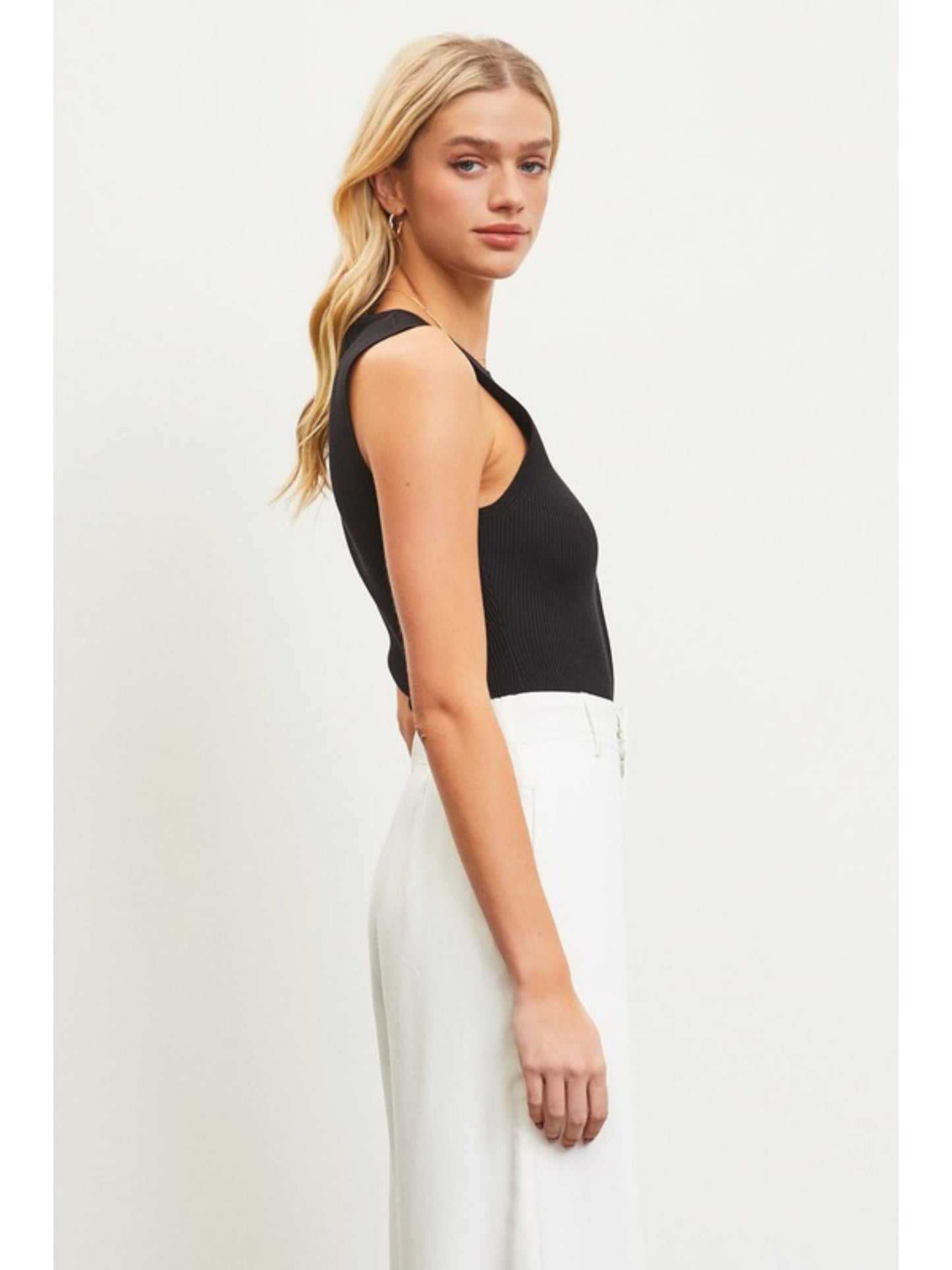 Knitted Sleeveless Tank