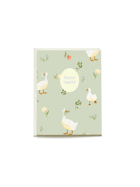 Duck Thank You Greeting Card