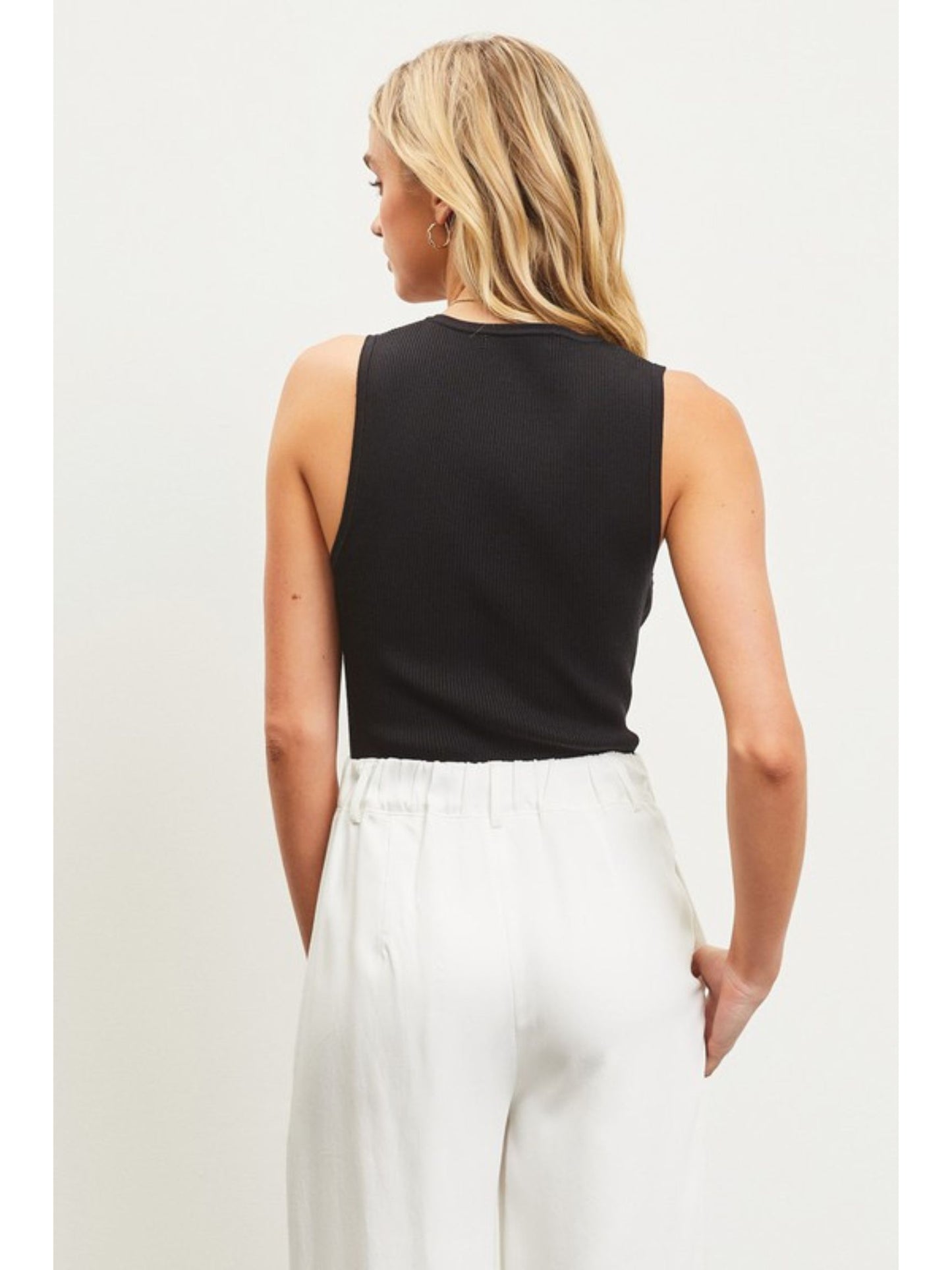 Knitted Sleeveless Tank