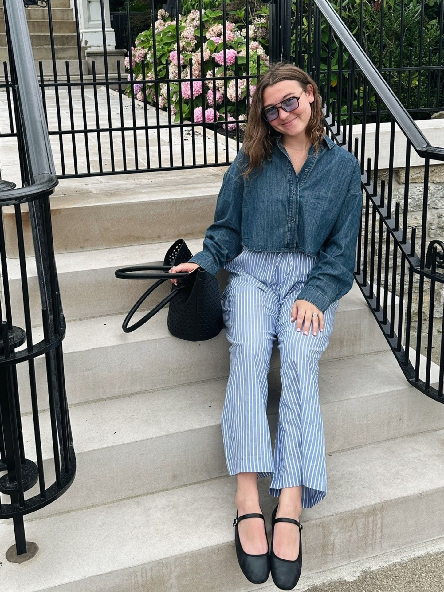 Hailey Denim Buttondown Shirt