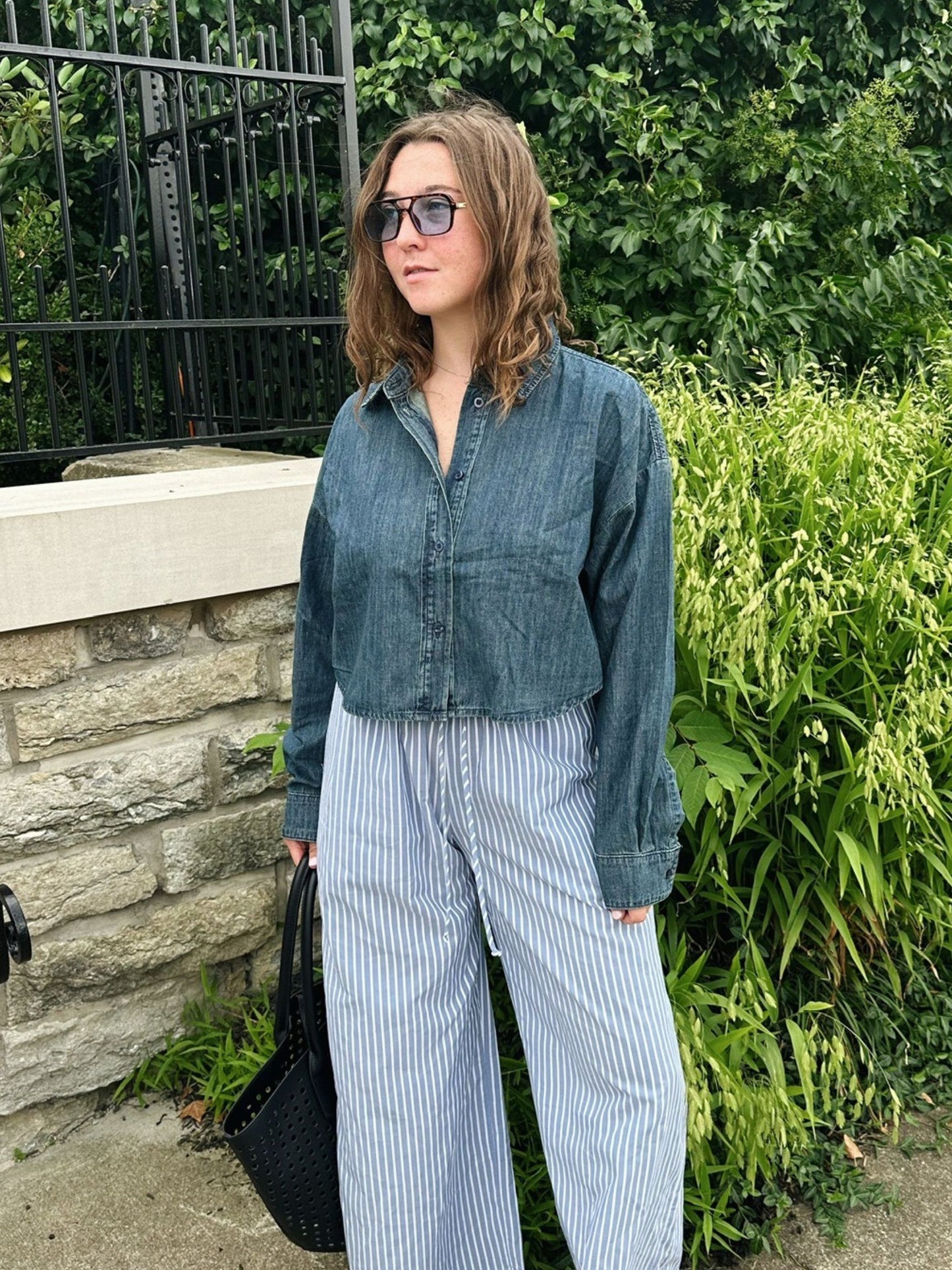 Hailey Denim Buttondown Shirt