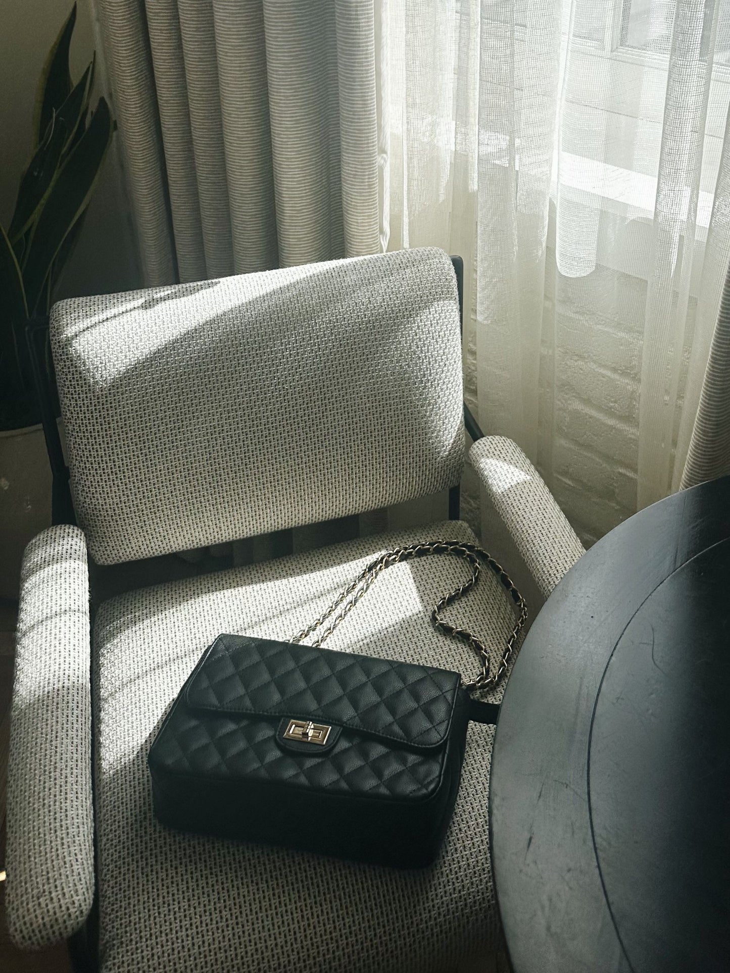 Luxe Quilted Shoulder Bag