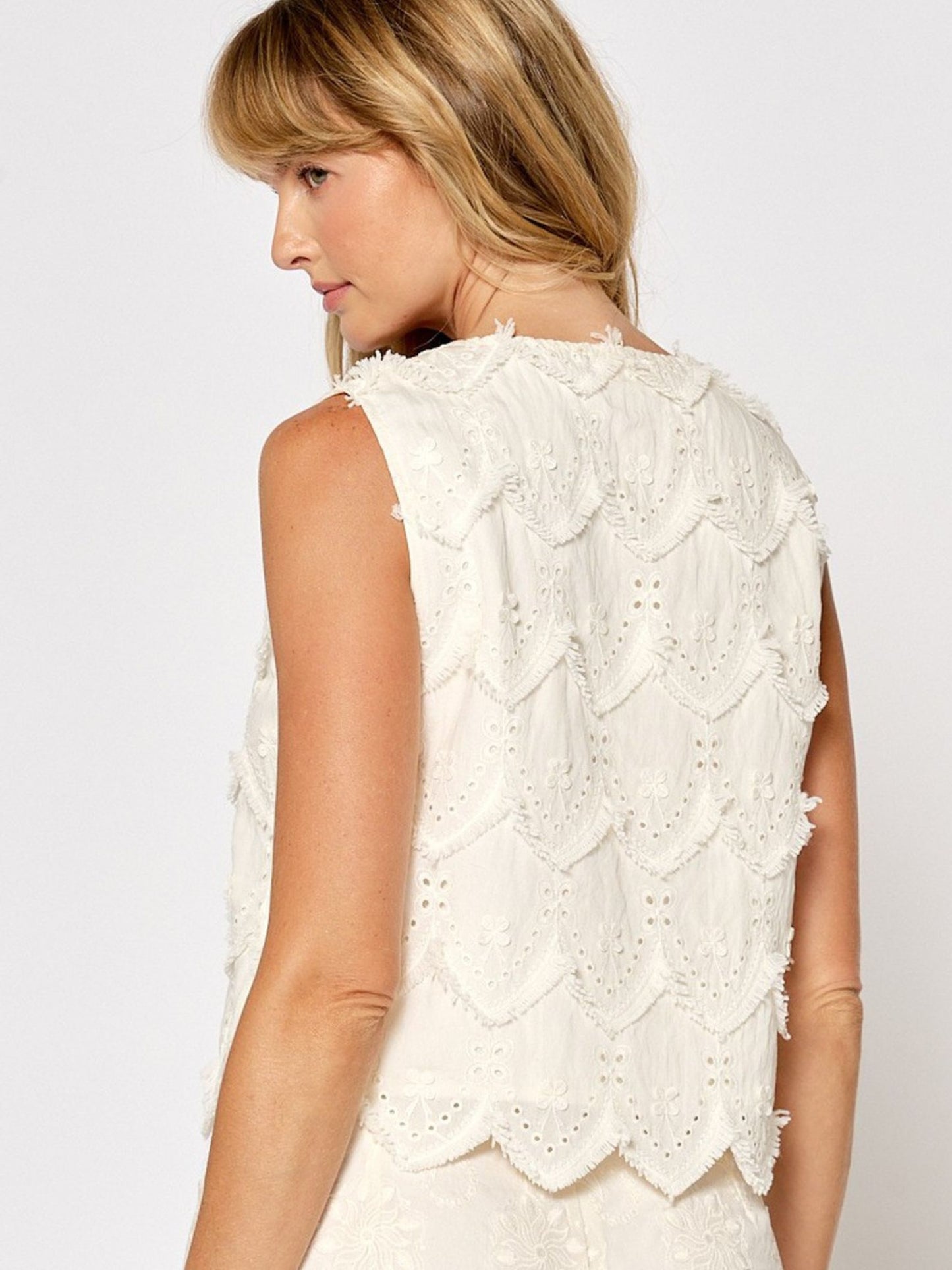 Arielle Front Tie Vest Top