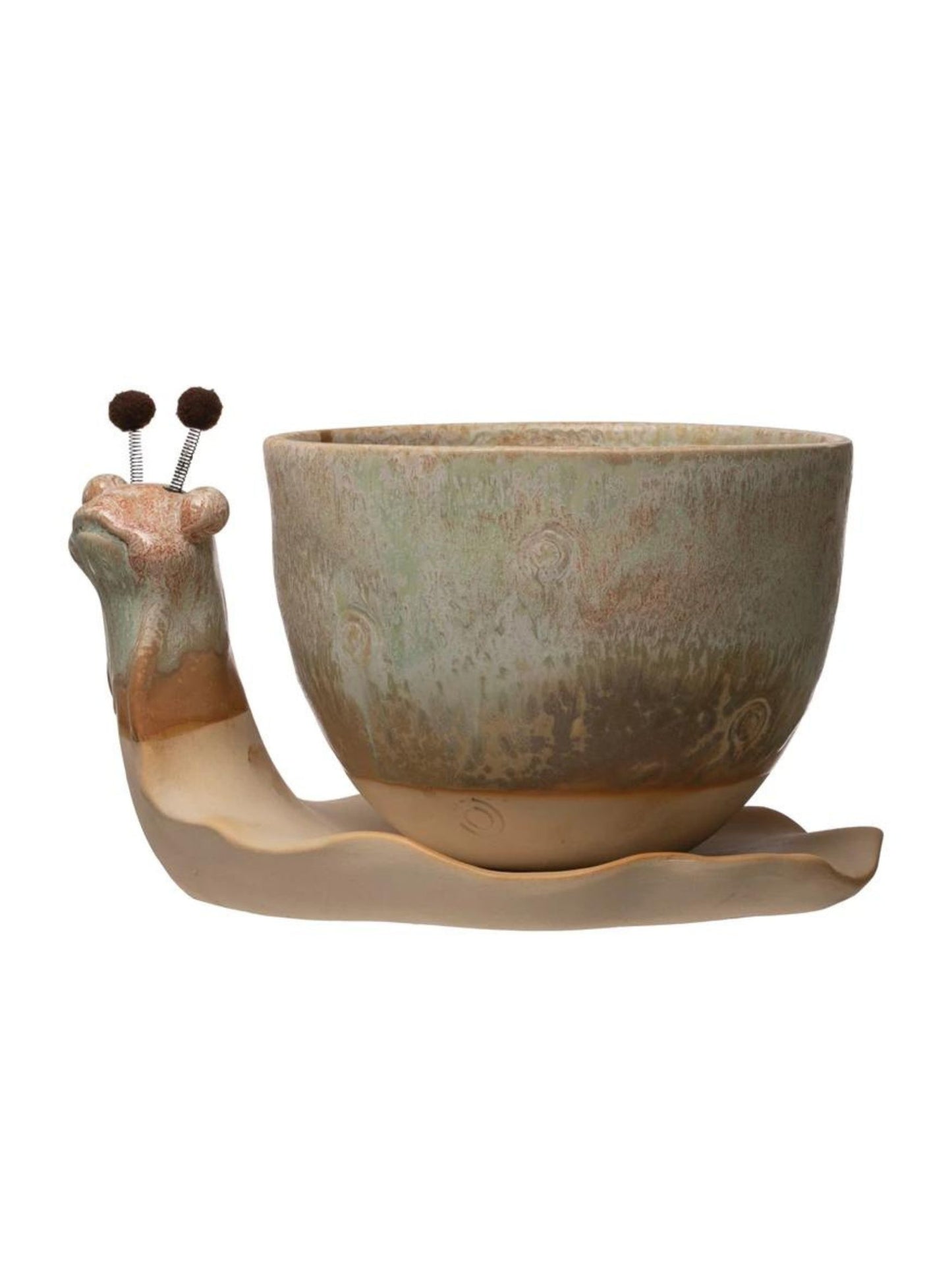 Stoneware Snail Planter (PICK UP ONLY)