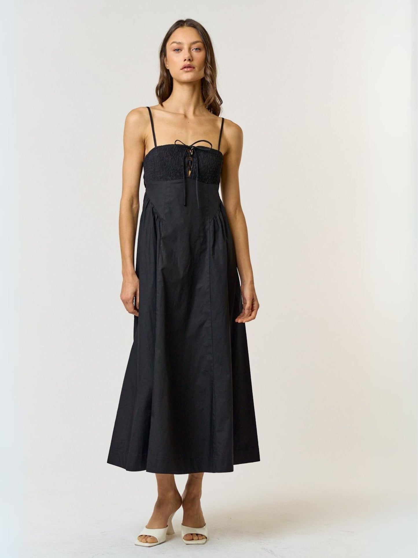 Madeline Smocking Maxi Dress
