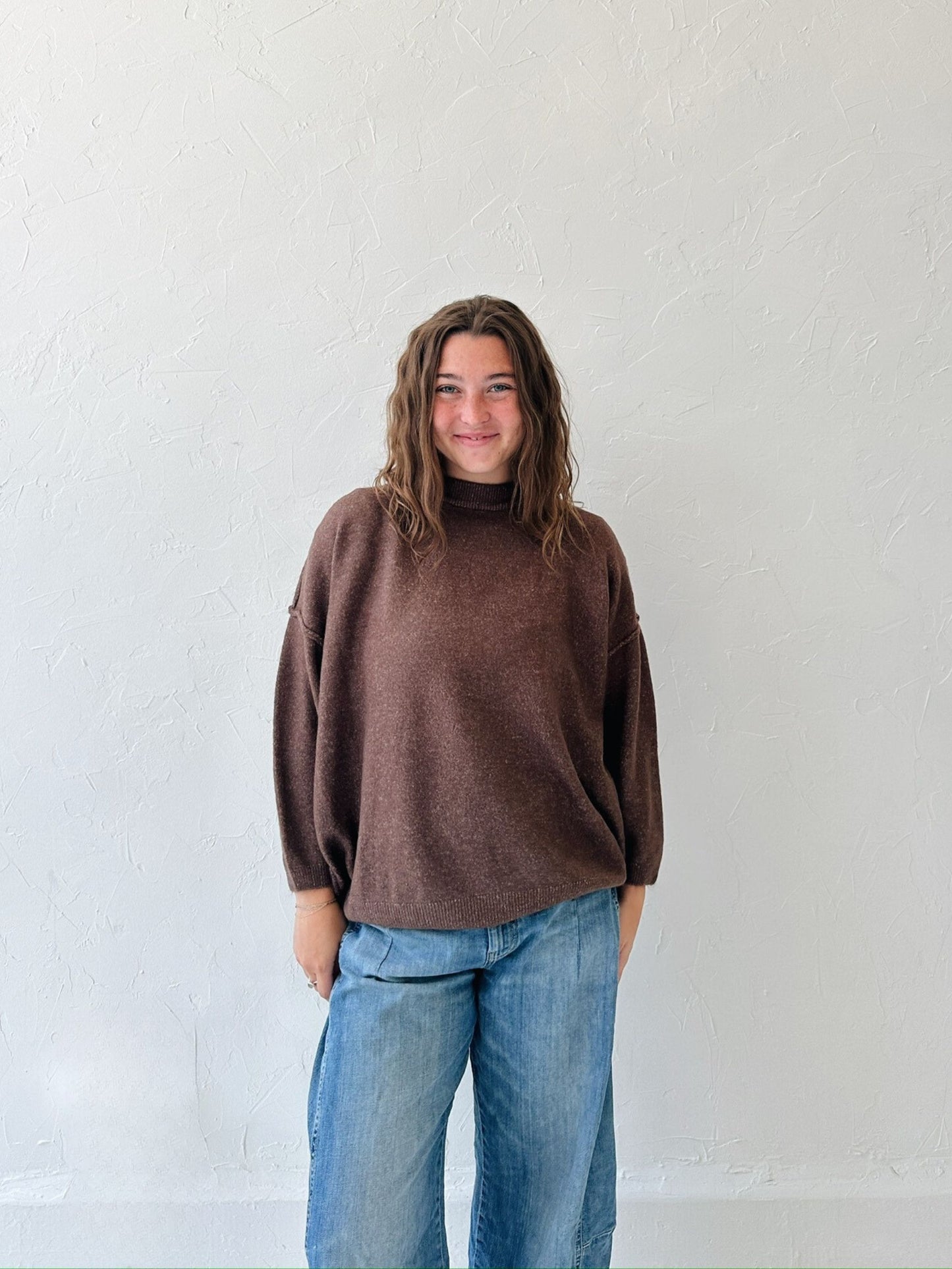 Oversized Melange Sweater