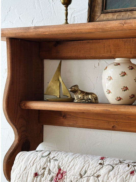 Vintage Brass Sail Boat