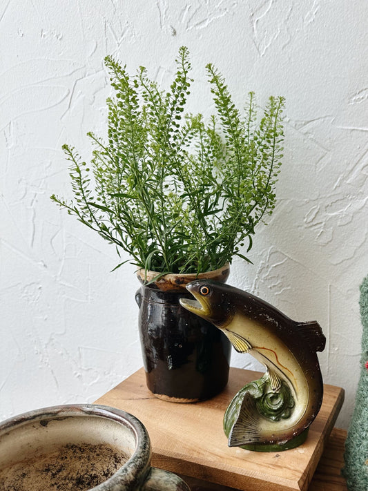 Vintage Brimfield Mini Crock