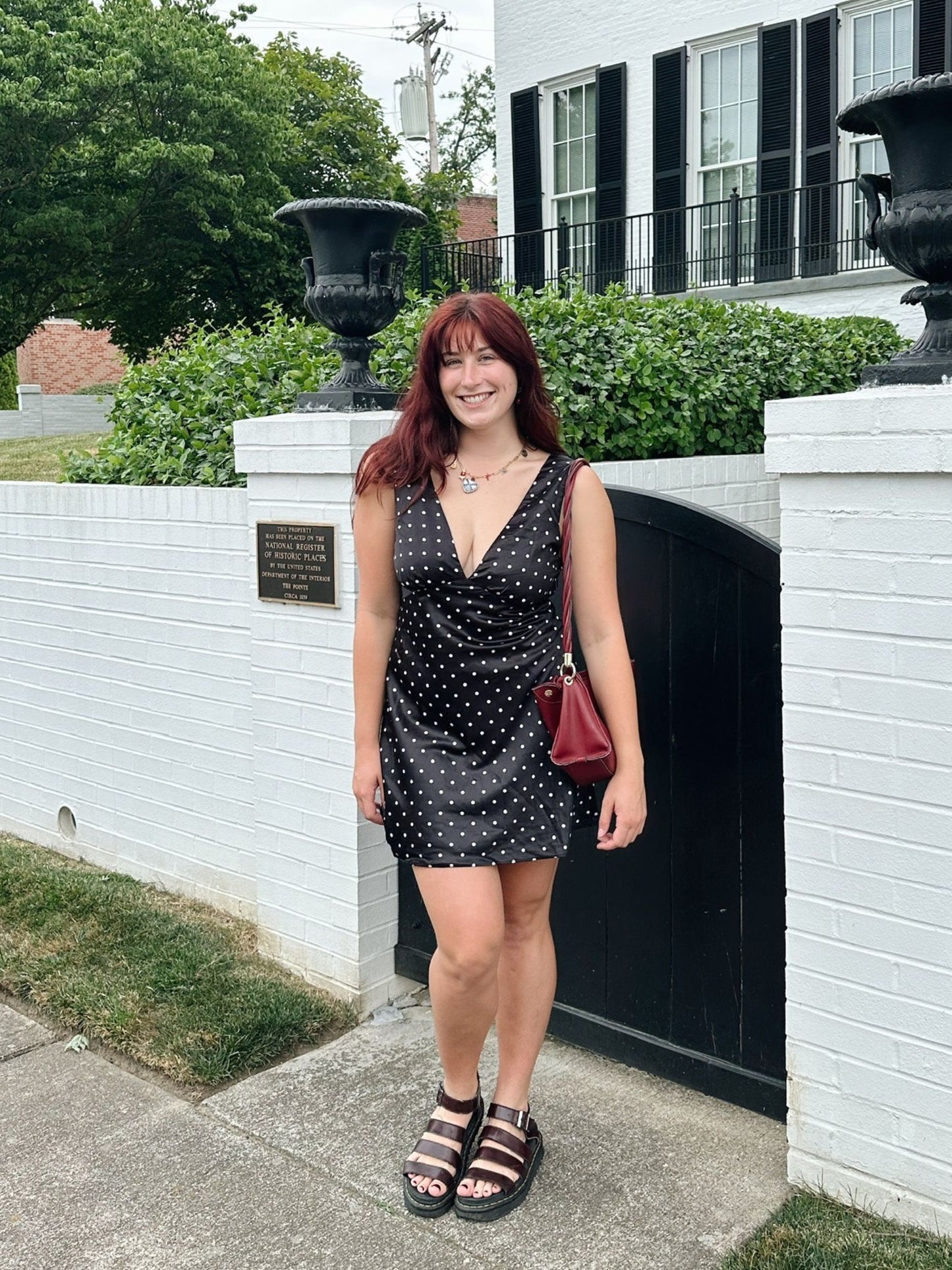 Polka Dot Mini Dress