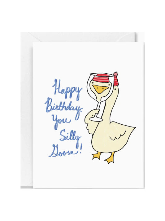 Silly Goose Birthday Card